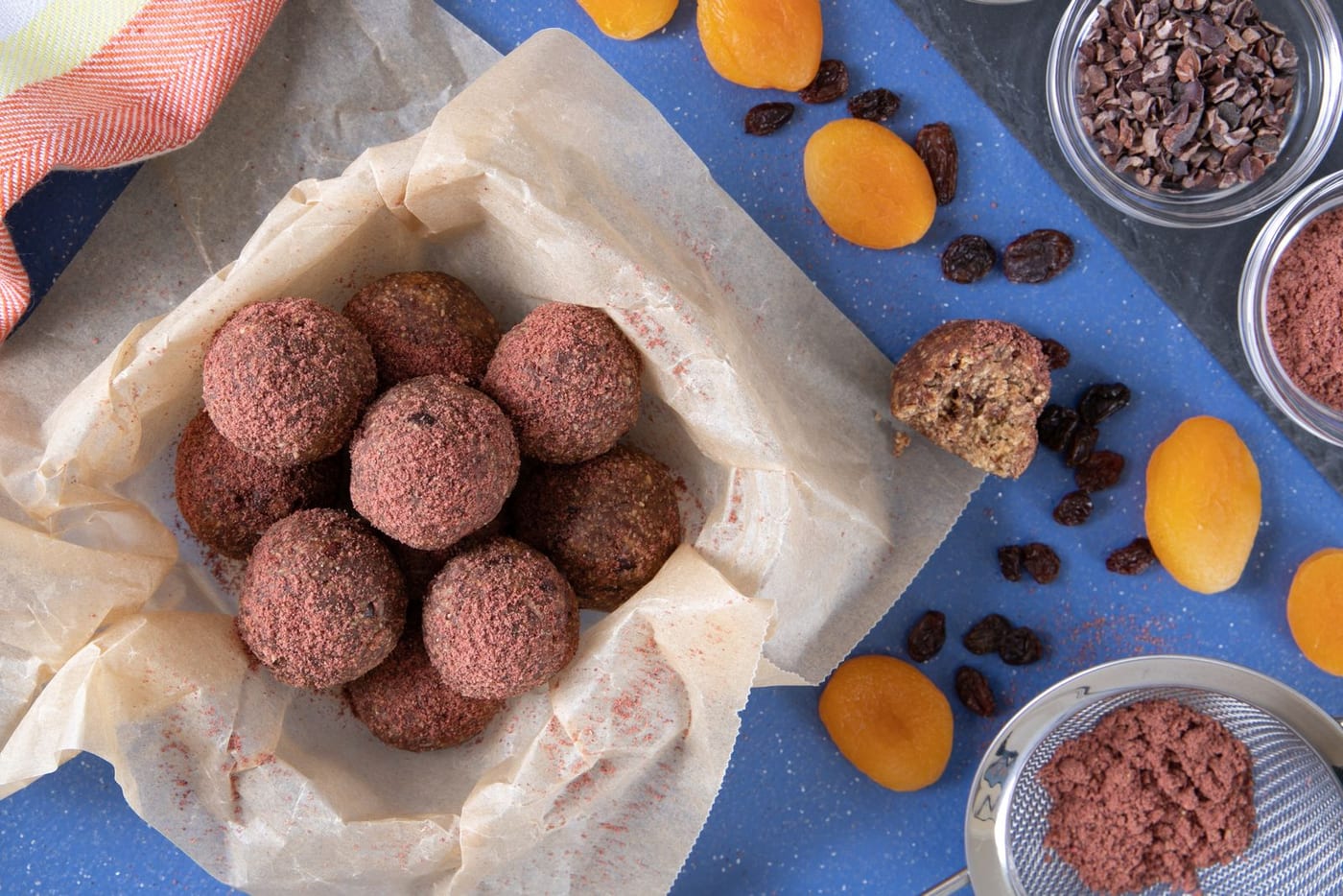 No-Bake Cocoa Almond Bites (No Dates, No Blender)